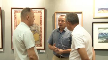 В центре культурного развития «Берегиня» состоялось торжественное открытие выставки