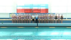 Соревнования по водному полу среди девических команд
