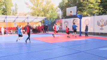 На баскетбольном стадионе состоялись соревнования