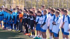 Юные футболисты почтили память Герасима Петровича Кима