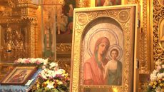 В собор была доставлена икона Божией Матери «Коробейниковская»