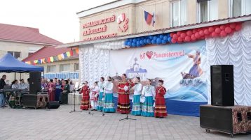 Побывали на дне рождения станицы Романовская