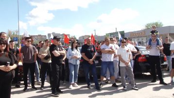 Традиционный автопробег, приуроченный к 80-тию Великой Победы