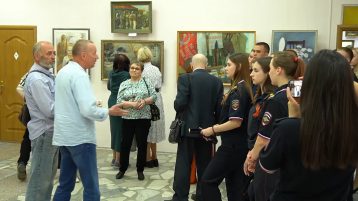 Открытие двух выставок в Волгодонском художественном музее