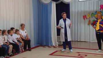 Воспитанников детского садика Одуванчик учат спасать жизни