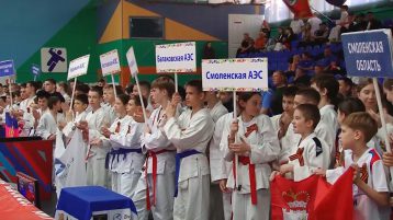 На всероссийских соревнованиях по рукопашному бою